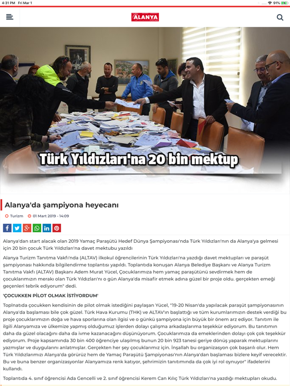 Screenshot #5 pour Alanya Postası