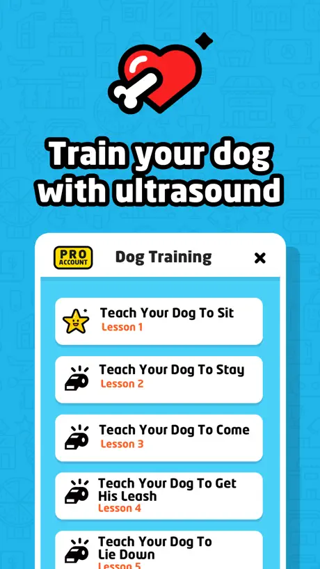 Dog Whistle & Clicker App