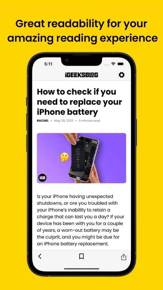 #3. iGeeksBlog - Tech News & Tips (iOS) 由: iGeeks Media Pvt Ltd.