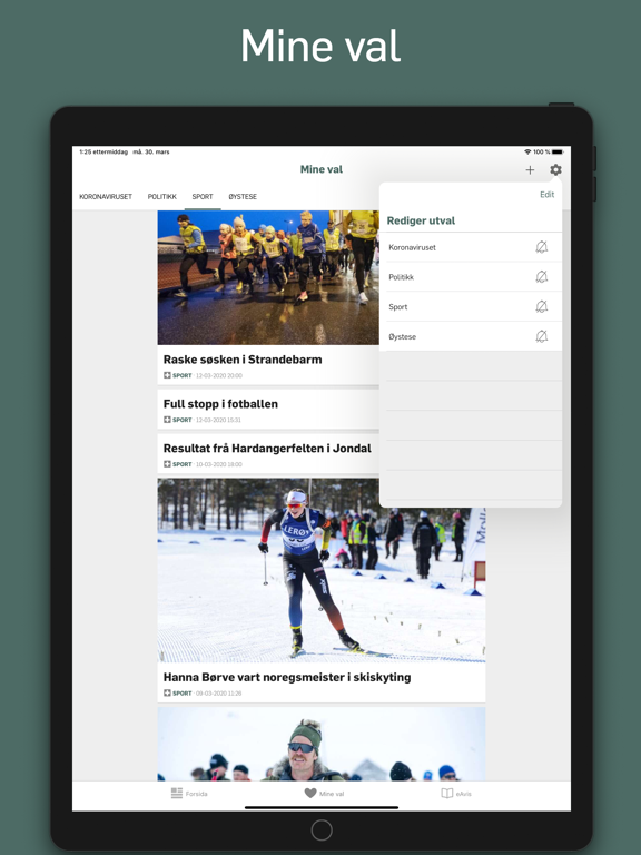 Screenshot #5 pour Hordaland Folkeblad