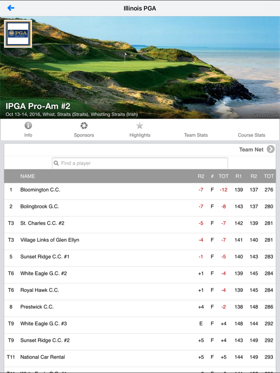 Screenshot #6 pour Illinois PGA Section