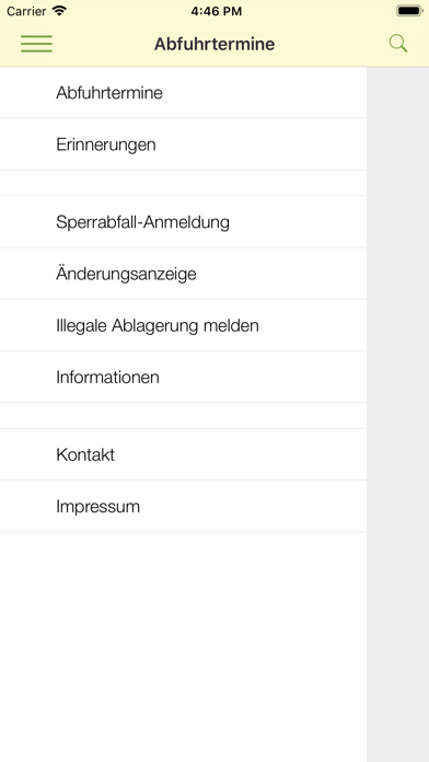 Screenshot #2 pour Abfallapp Landkreis Birkenfeld