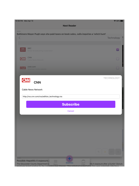 Screenshot #6 pour News Radars