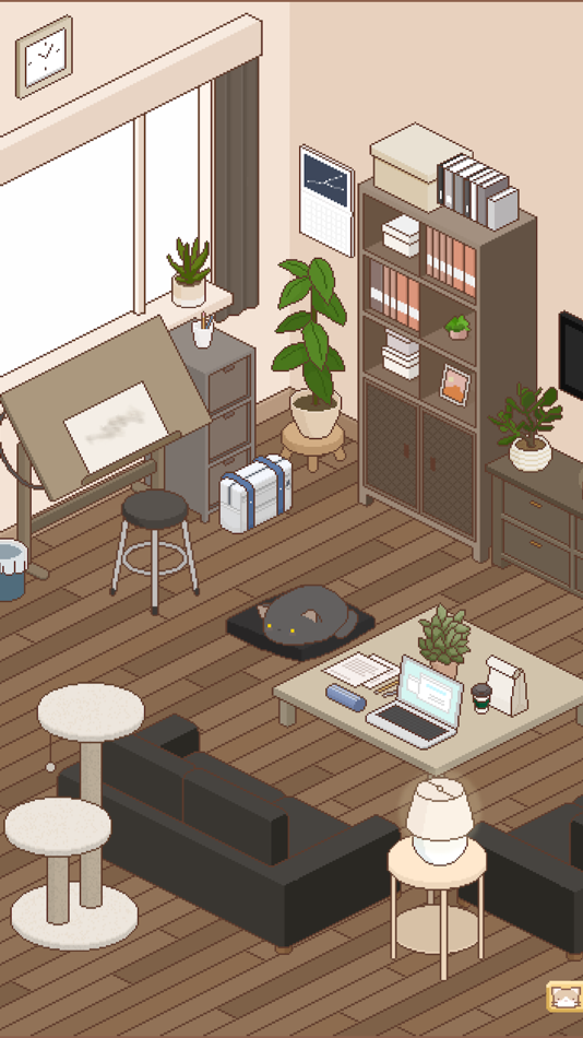 #1. Deco Neko - Cat Room Design (iOS) 由: Flying Bunny Studios