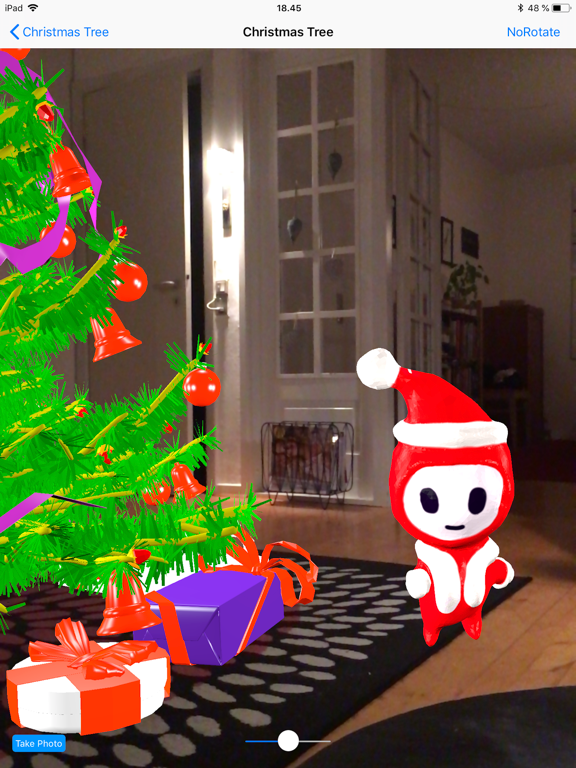 Augmented Christmas Tree iPad screenshot