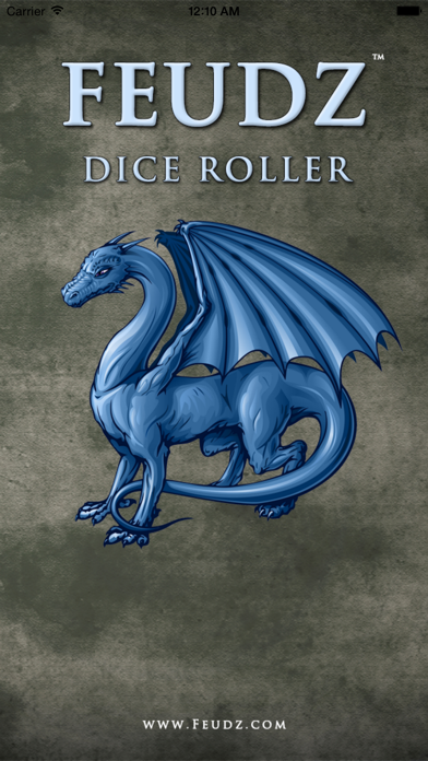 Feudz Dice Roller app screenshot