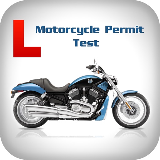 Motorcycle Permit Test Lite icon