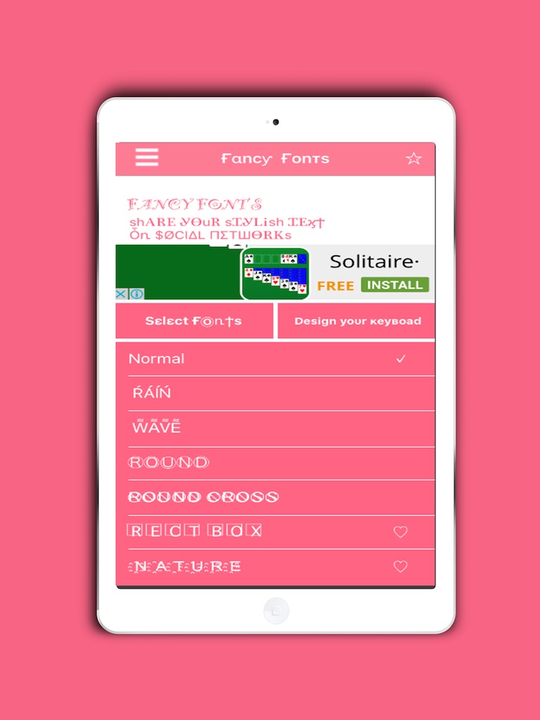 iPad screenshot