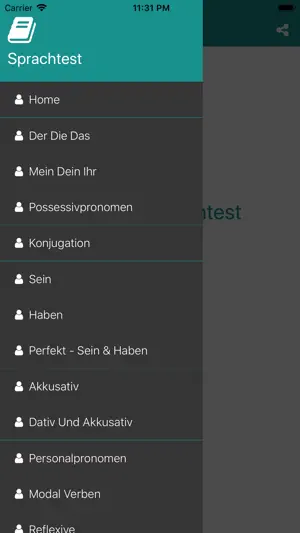 SprachTest screenshot 2