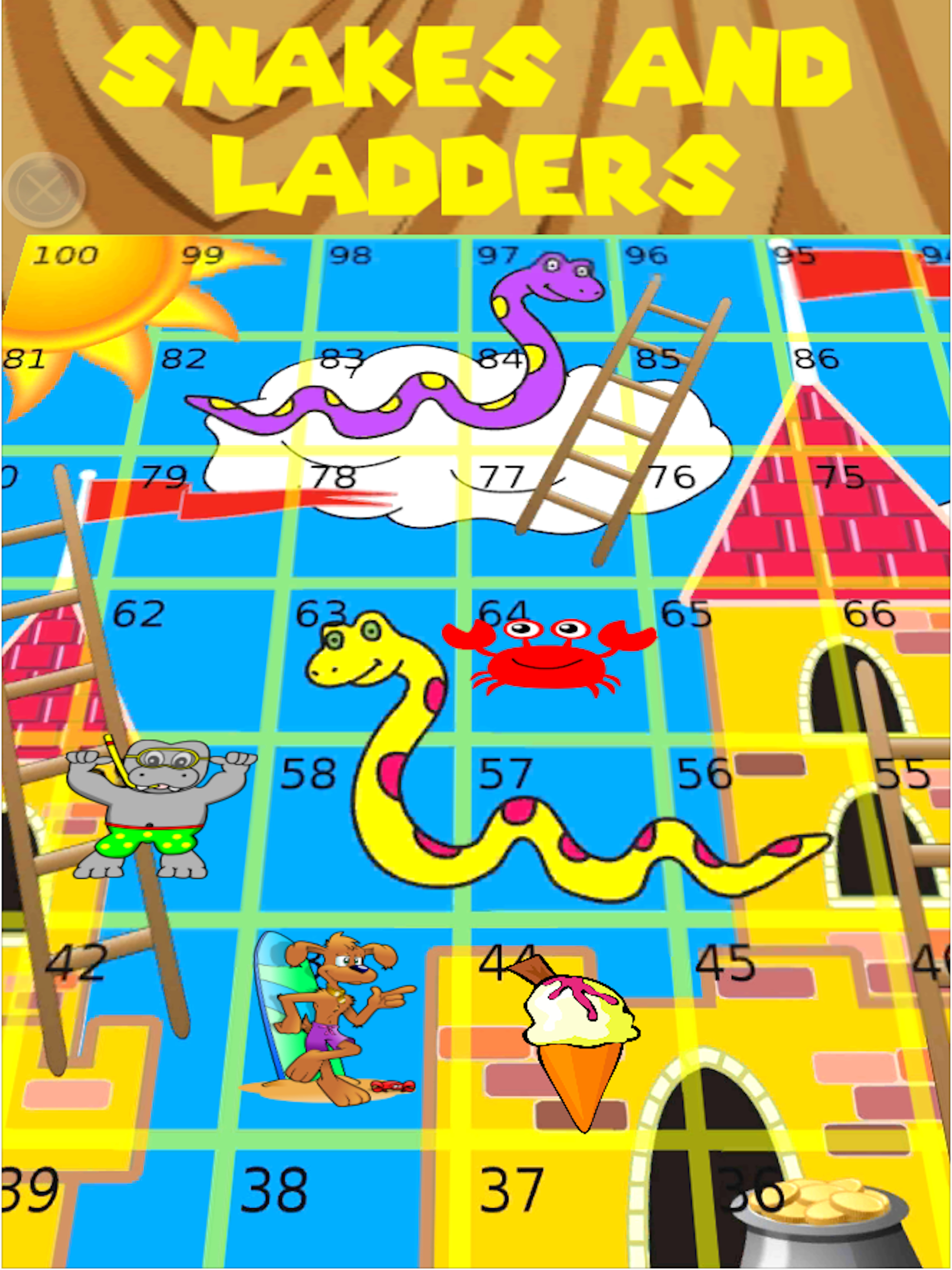 Snakes and Ladders on holiday screenshot 8