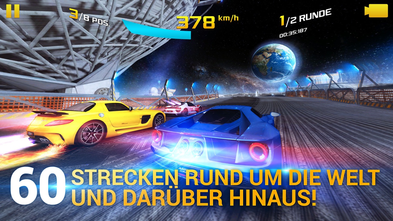 Asphalt 8: Airborne Hack screenshot 1 - iOS game interface