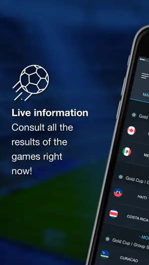 Scores for Gold Cup screenshot 1