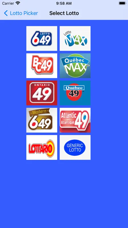 LottoPicker screenshot 2 of 8