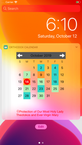 Orthodox Christian Calendar+ screenshot
