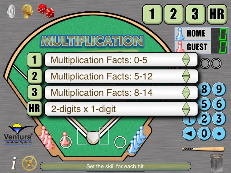 Multiplication Baseball