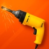 Drill sounds prank icon