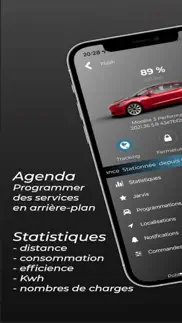 t4u pour tesla iPhone Captures Décran 2