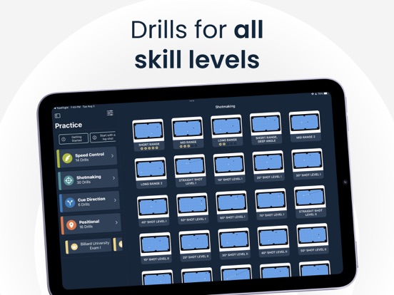 Screenshot #4 pour DrillRoom: billiard training