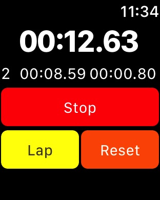 Apple Watch screenshot