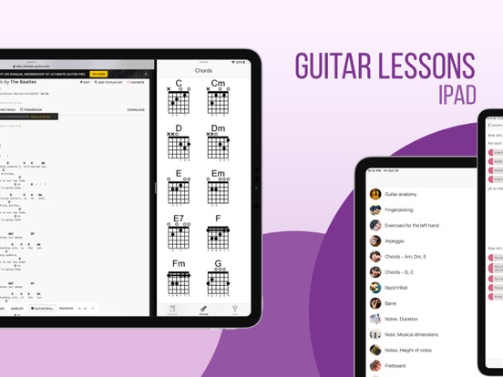 Screenshot #4 pour Guitar lessons for beginner