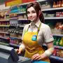 Supermarket Cashier Girl Game