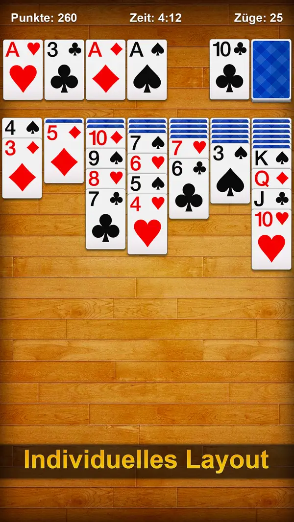 Solitär: Das #1 Kartenspiel iPhone Spiel Screenshot 3 – Spiele