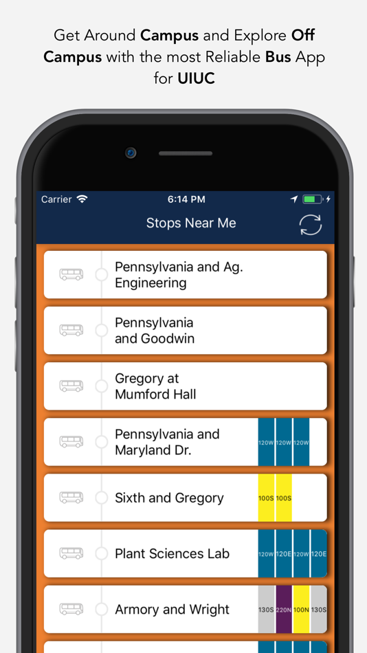 #1. UIUC Bus (iOS) 由: Rishi Masand