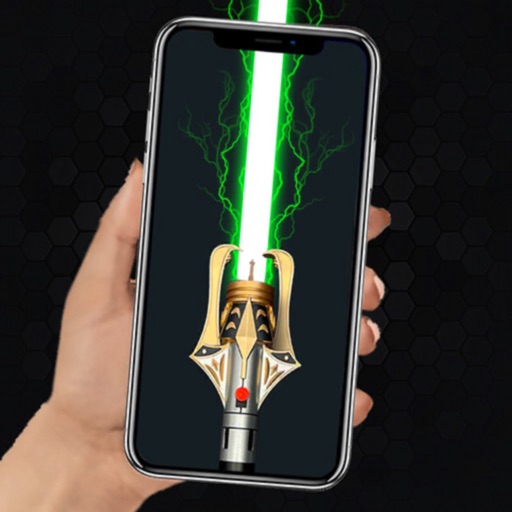 Lightsaber Laser Gun Simulator icon