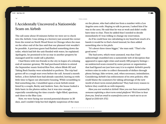 Screenshot #4 pour Reading app