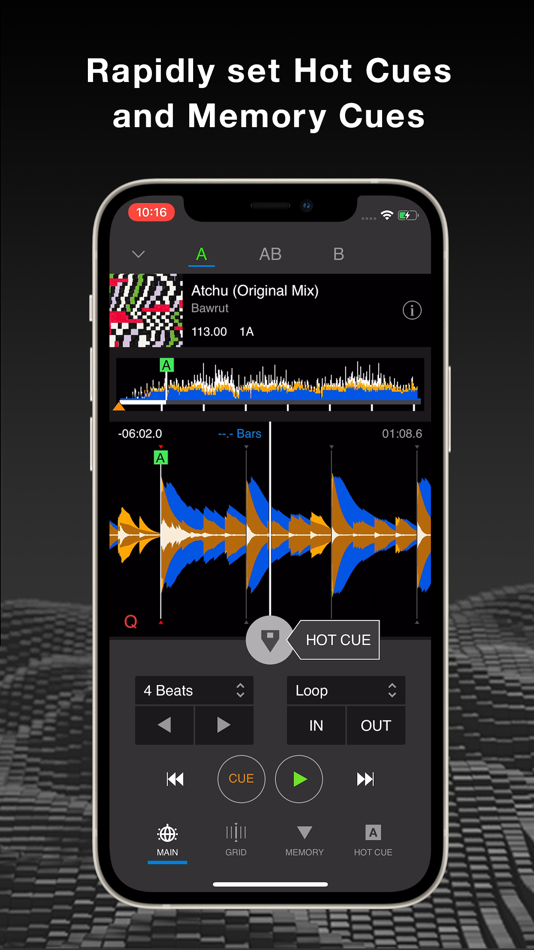 #9. rekordbox - DJ App & DJ Mixer (iOS) 由: AlphaTheta Corporation