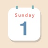 おとなのカレンダー - すぐに使えるシンプルなスケジュール帳 icon