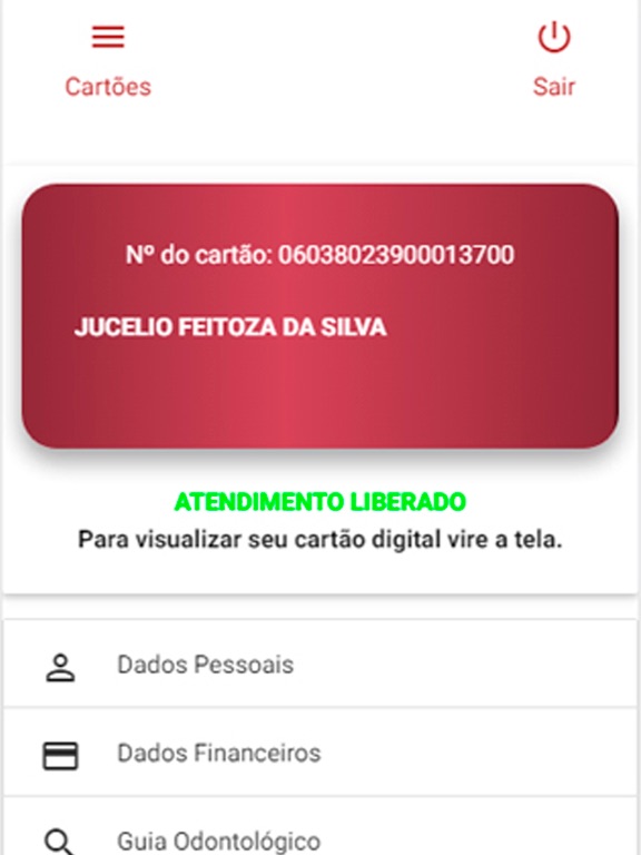 Uniodonto Maceió app screenshot 3