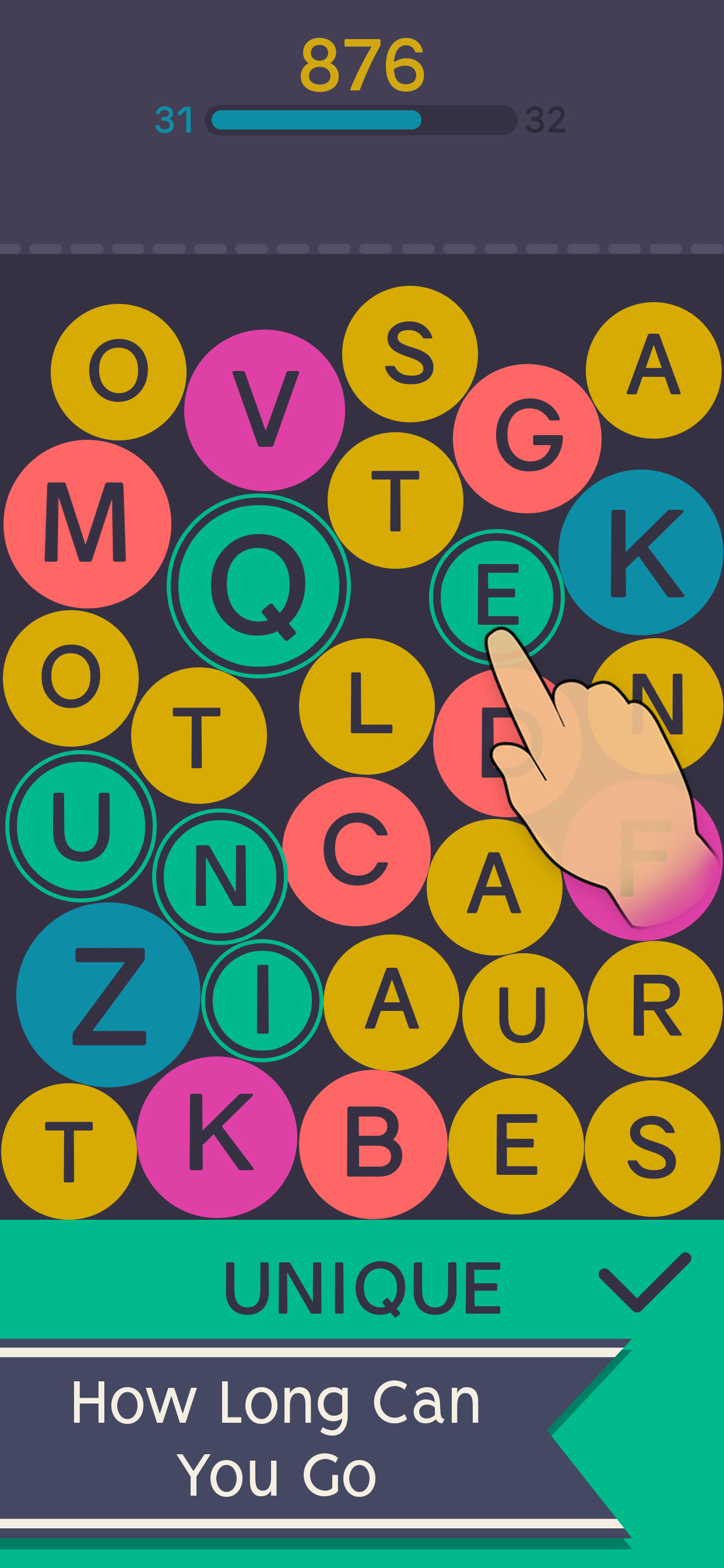 Letter Drop Word Puzzle Game screenshot 5