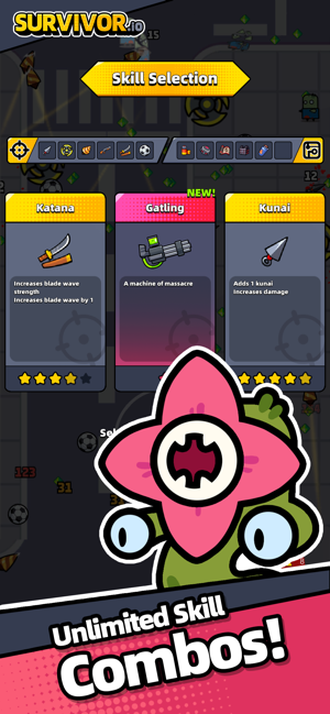 Survivor!.io Mod IPA Screenshots