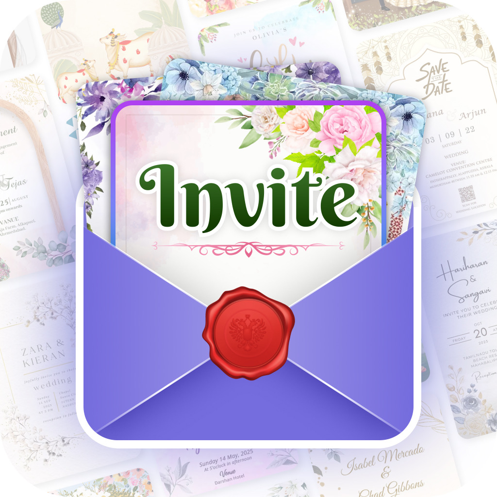 Get Invitation HD Card Maker for iOS, iPhone, iPad Aso Report