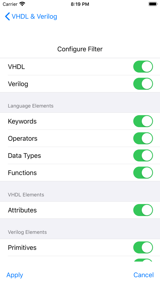 #3. VHDL Ref (iOS) di: squishLogic