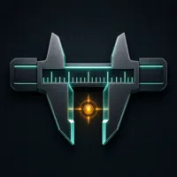 Ruler & Digital Caliper