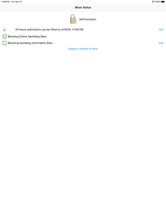 Screenshot #6 pour BetBlocker: Gambling Exclusion