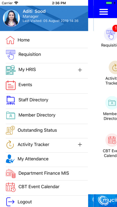 myCII Employee screenshot