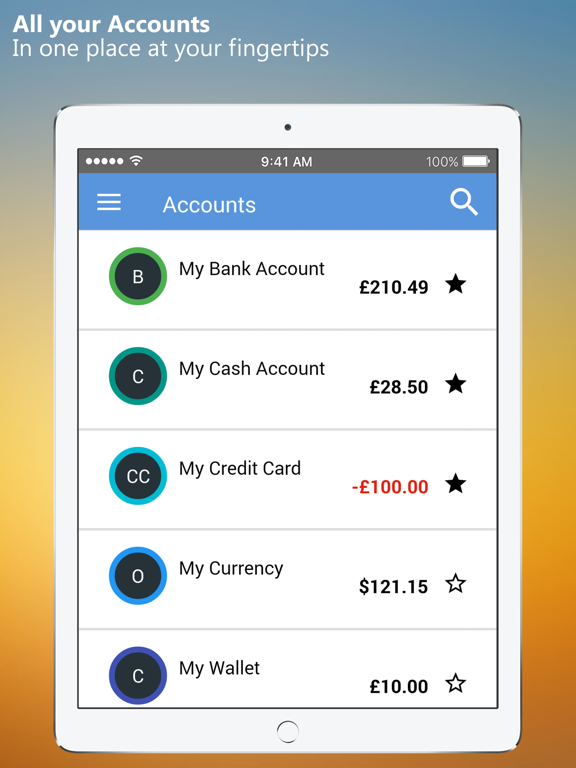 Screenshot #5 pour BankTree Personal Finance