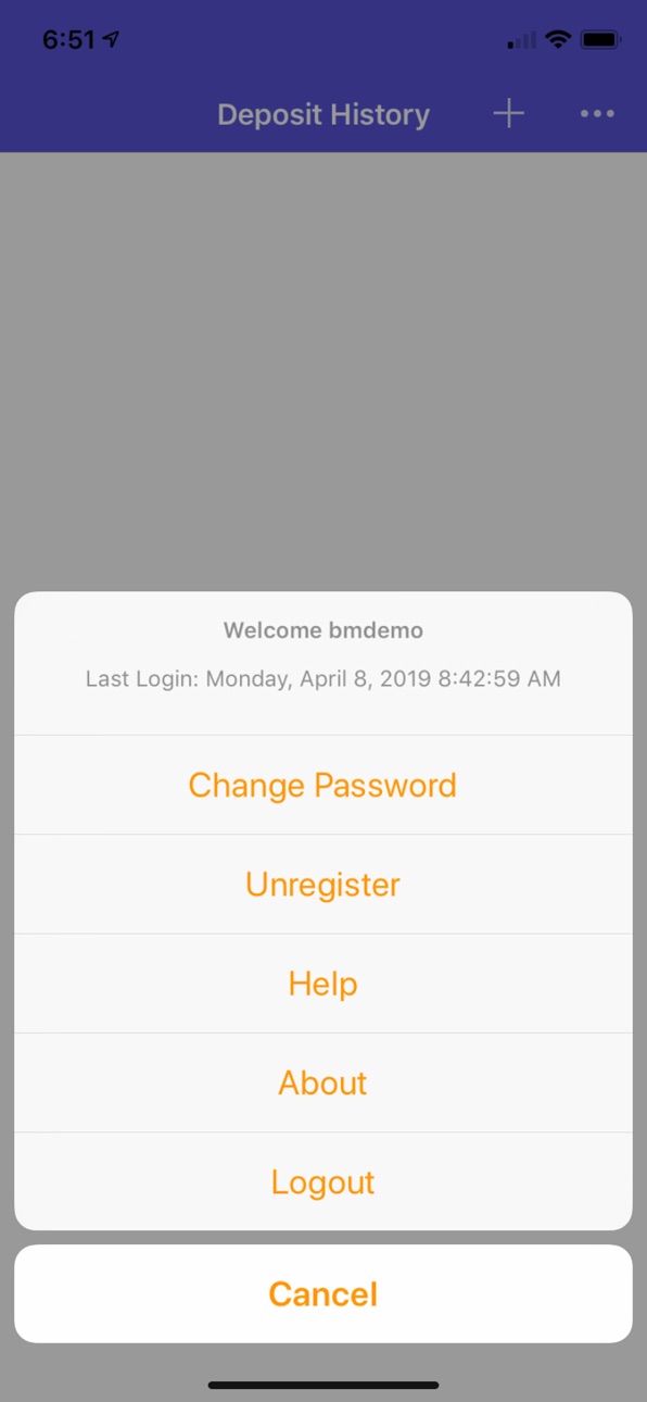 iPhone screenshot