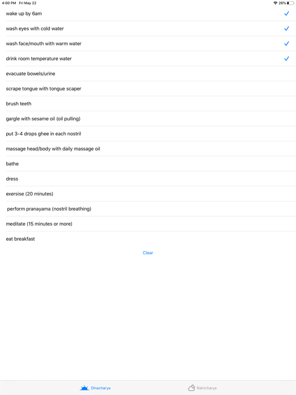 Ayurveda: Dinacharya App app screenshot 3