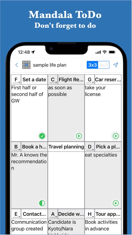 MandalaChart Official App screenshot-6