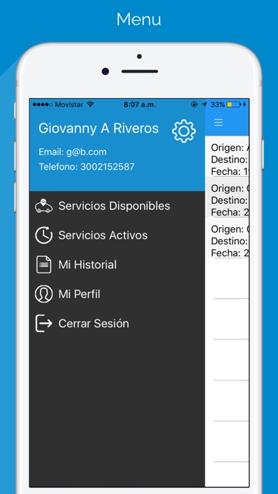 SGT Movil Conductor Screenshot 4 of 5
