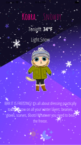 Weather Cats screenshot