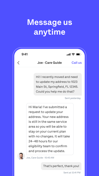 Oscar Health Screenshot