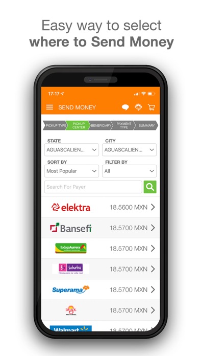 InterCambio Express Screenshot