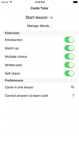 Language Tutor screenshot 1