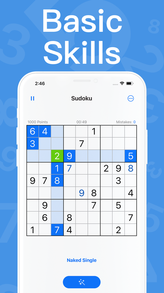 #5. Sudoku - No ads (iOS) بواسطة: Beijing Free Calculator Technology Co., Ltd.