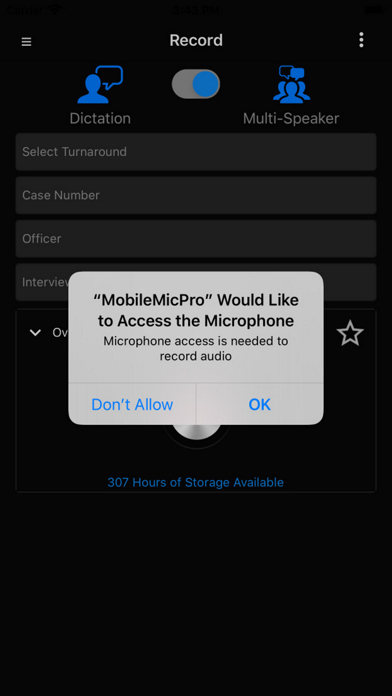 MobileMic Pro iPhone screenshot 4 - Business app